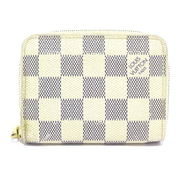 Louis Vuitton Handbags - LOUIS VUITTON Zippy Coin Purse Azur Beige Damier - Coin Case 212-080425